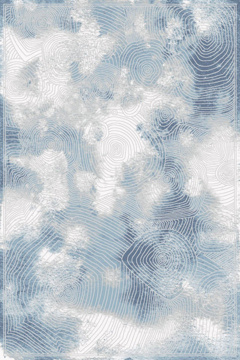 2.00*2.90 / Light Gray Blue / 8488A