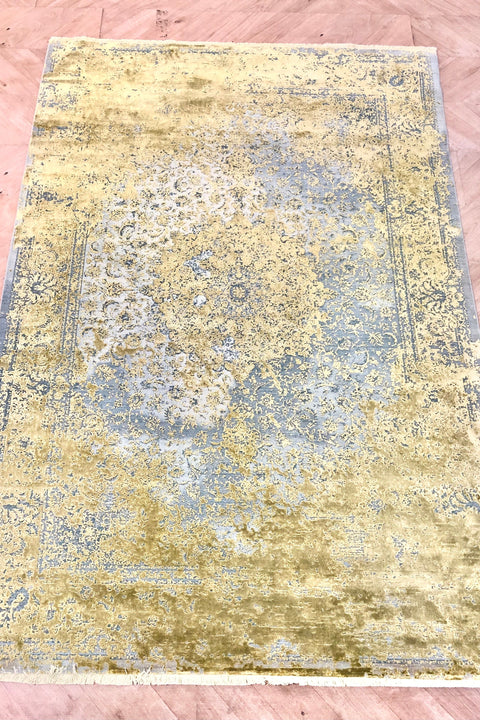 1.60*2.30 / Light Gray Mustard / 3023A