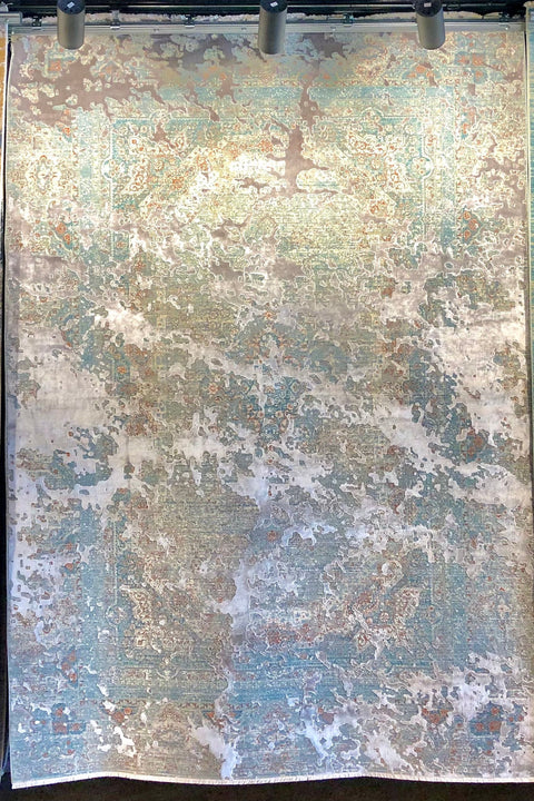 1.60*2.30 / Blue Silver Gray / 3026A