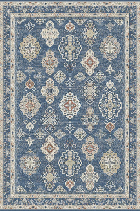 2.00*2.90 / Dark Blue Cream / M583A